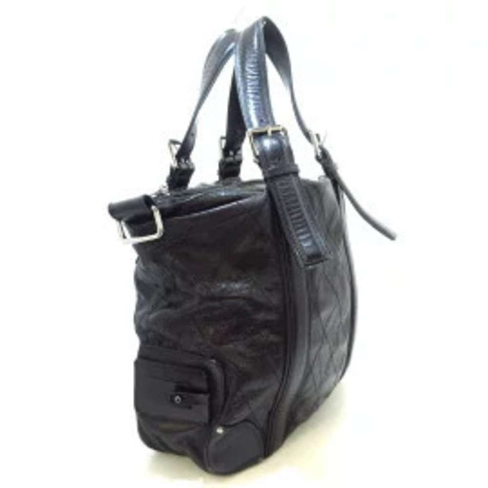 Chloe Tote Bag Valentines Day Limited Edition Quilted Black Leather